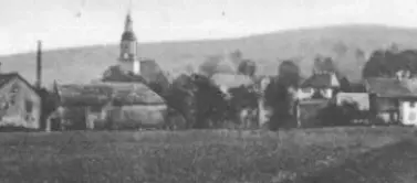 B&auml;renwalde wioska, gdzie De Bourmont założył stanowisko dowodzenia.