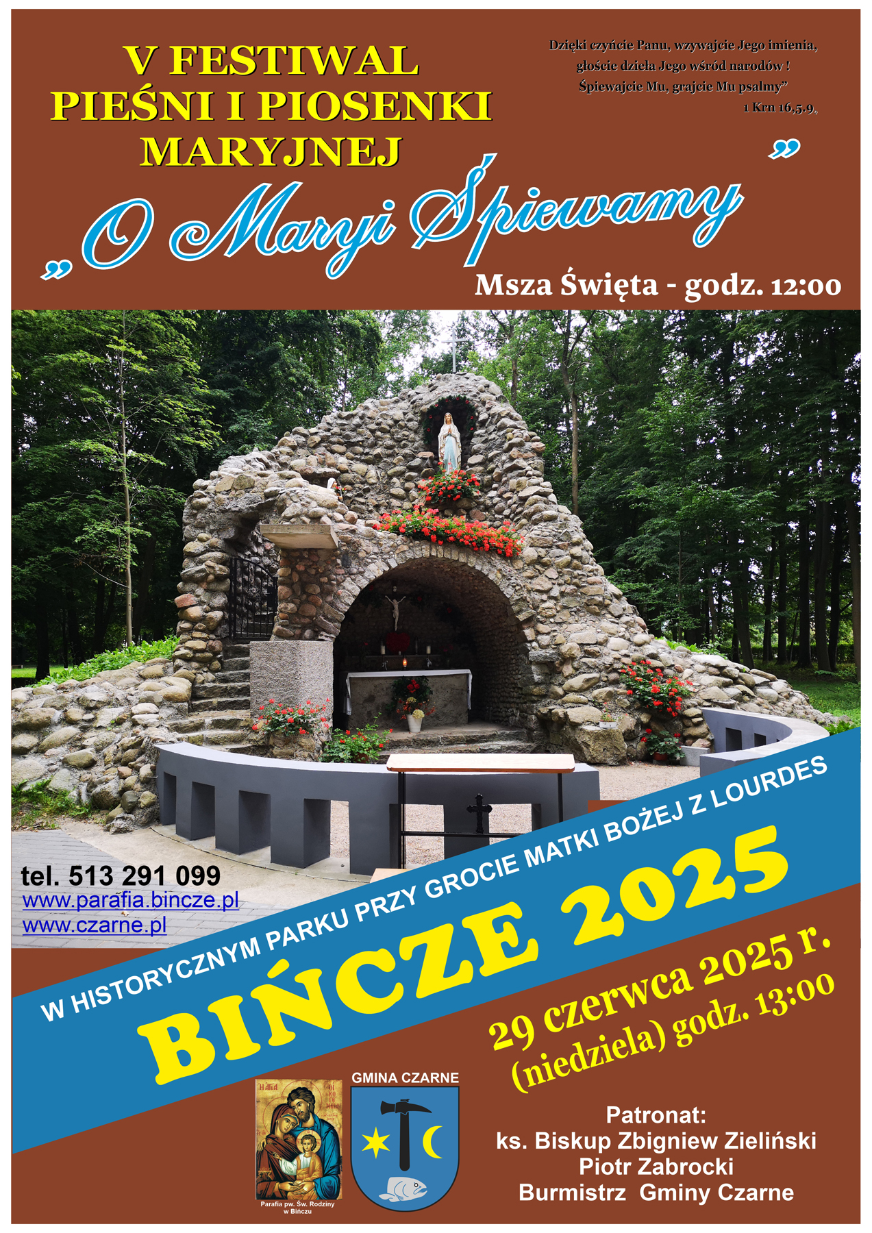 V Festiwal Pieśni i&nbsp;Piosenki Maryjnej w&nbsp;Bińczu