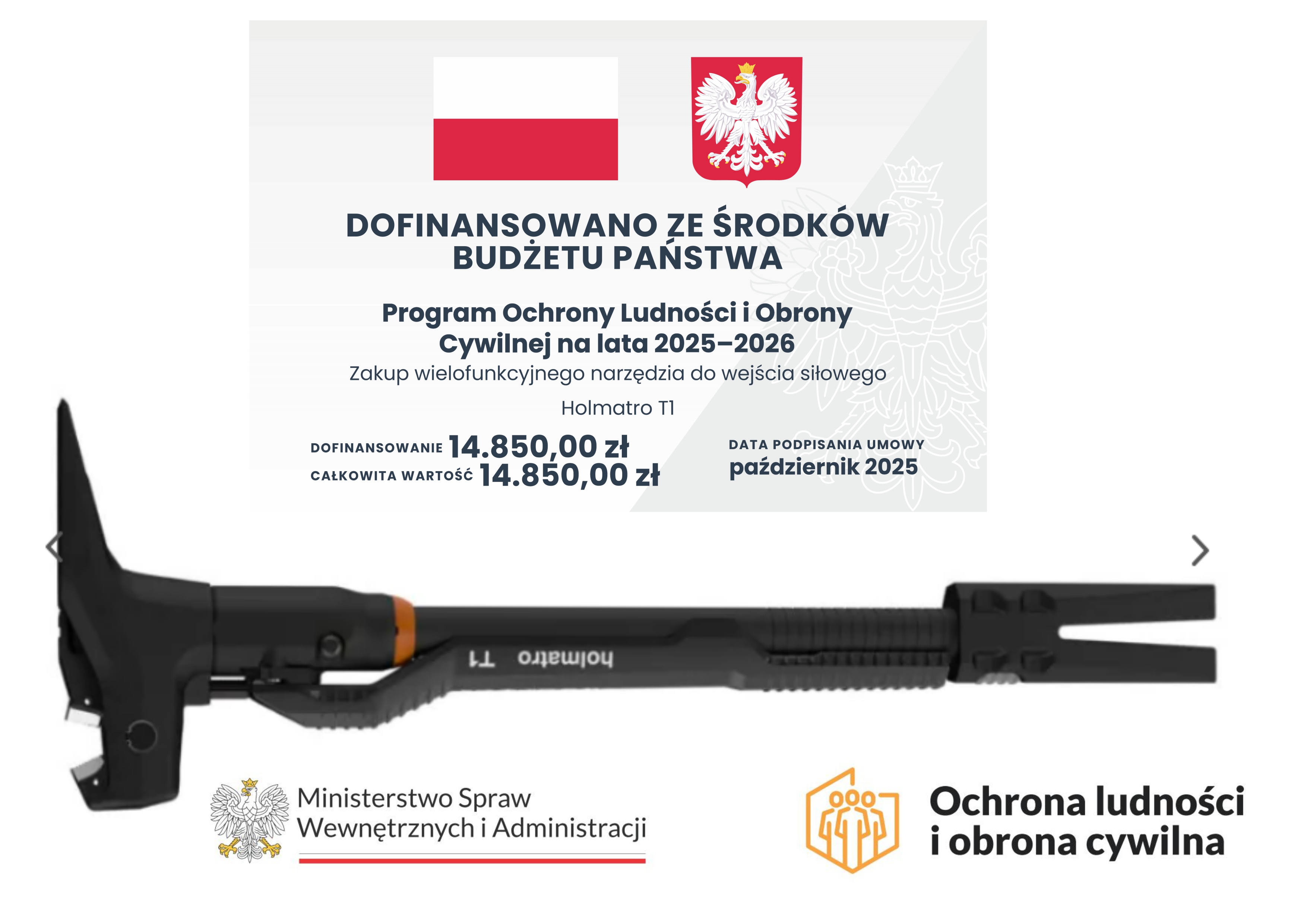 Program Ochrony Ludności i&nbsp;Obrony Cywilnej na&nbsp;lata 2025&ndash;2026