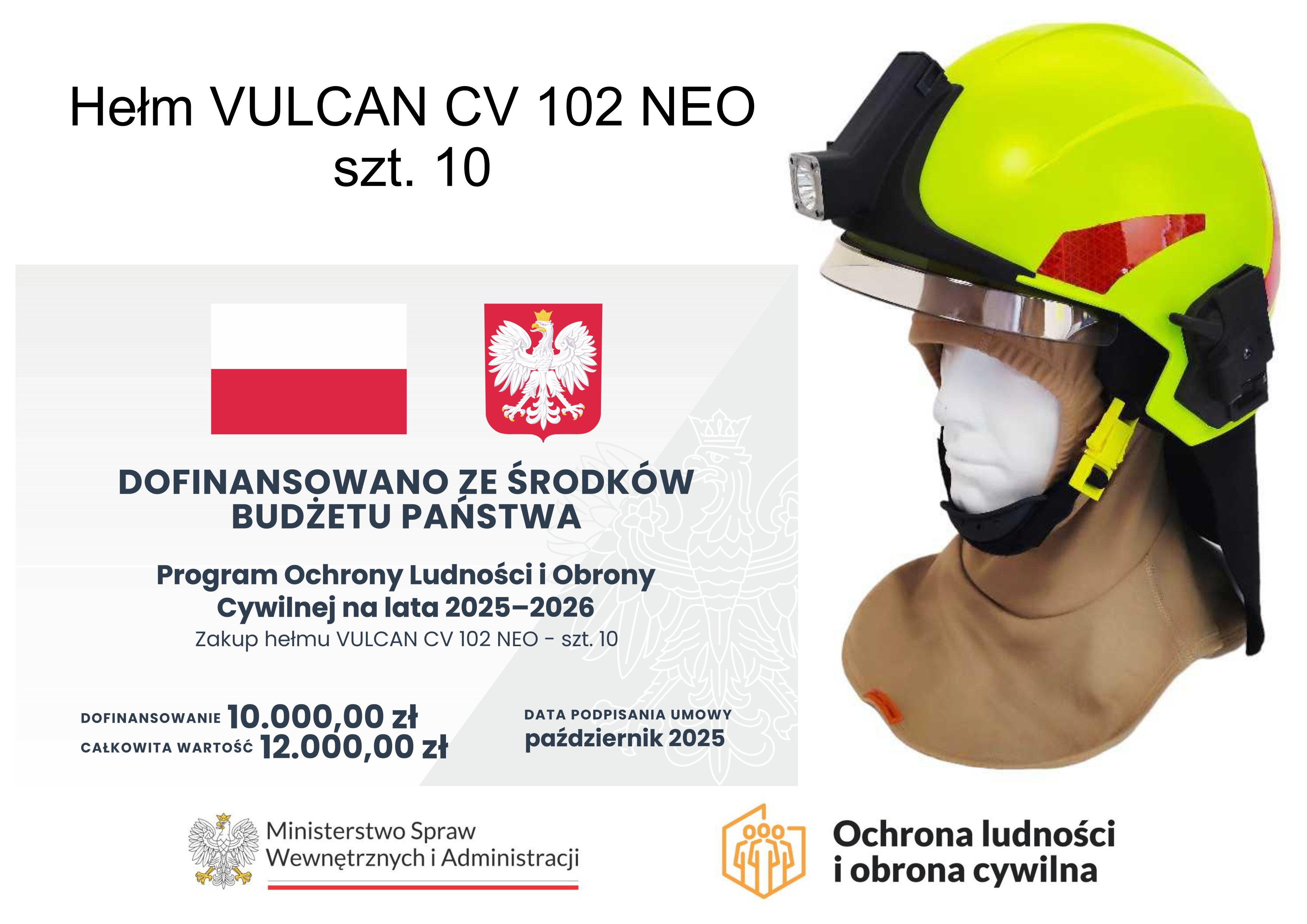 Zakup hełm&oacute;w VULCAN CV 102 NEO