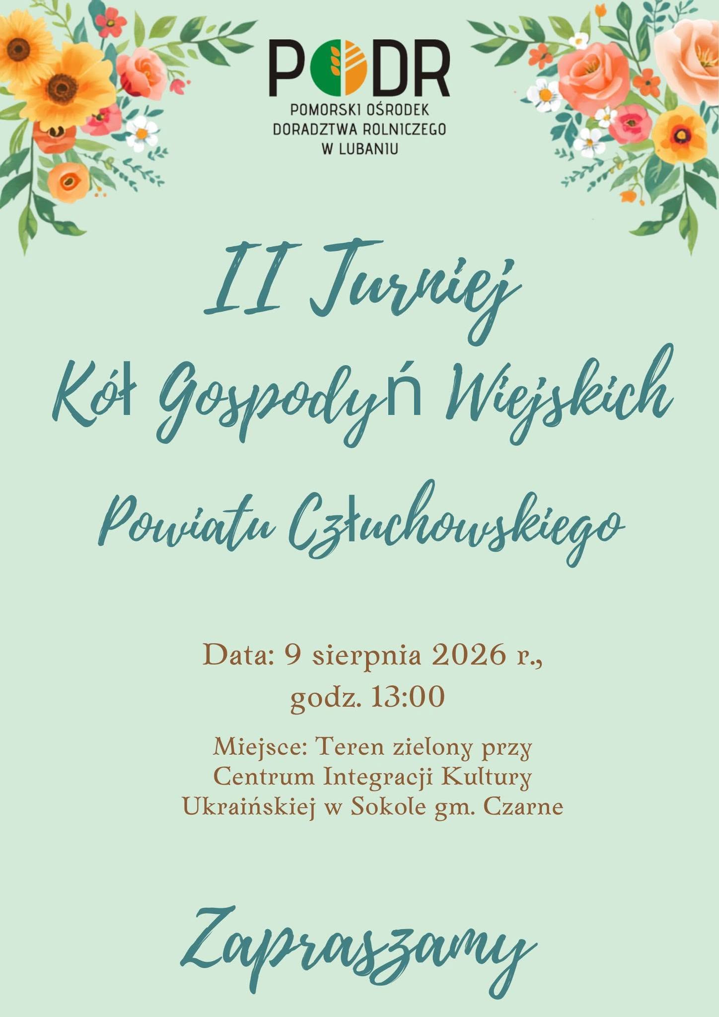 II Turniej K&oacute;ł Gospodyń Wiejskich Powiatu Człuchowskiego