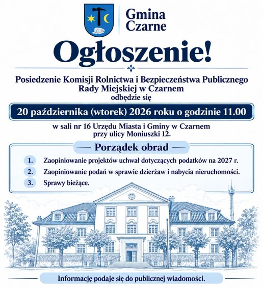 Gmina_Czarne-_Posiedzenie_Komisji_Rolnictwa_i_Bezpieczeństwa_Publicznego_Rady_Miejskiej_w_Czarnem