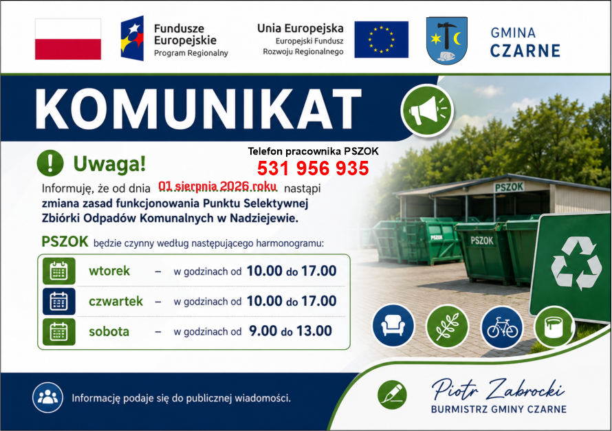 Punkt Selektywnego Zbierania Odpad&oacute;w Komunalnych (PSZOK)