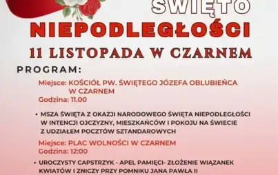OBCHODY ŚWIĘTA NIEPODLEGŁOŚCI 11 LISTOPADA