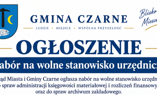 Nabór na wolne stanowisko urzędnicze