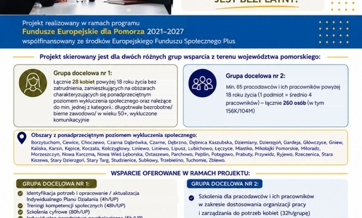 Zdjęcie do Rekrutacja do projektu ,,Aktywna i niezależna"